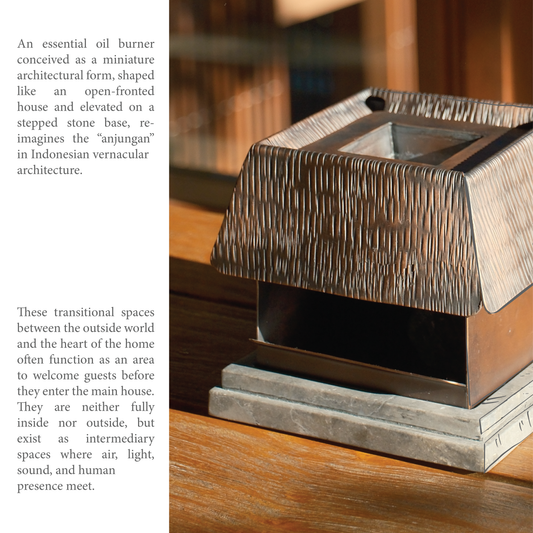Anjungan Tembaga - Essential Oil Burner & Candle Holder