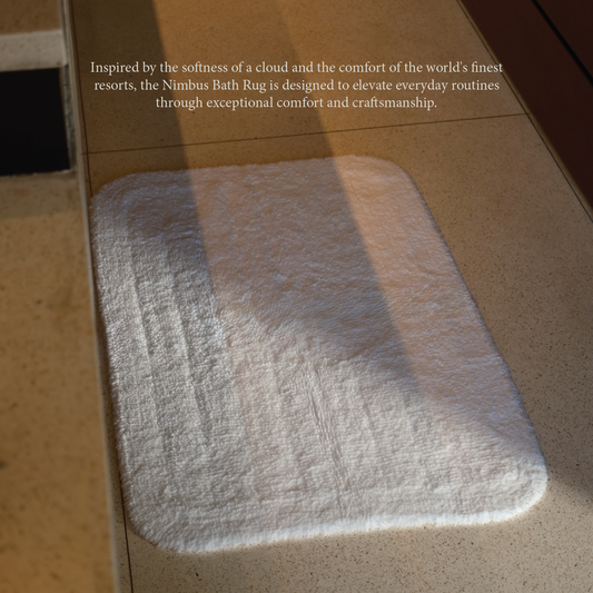 Madeem Nimbus Bath Rug 100% ELS Egyptian Cotton