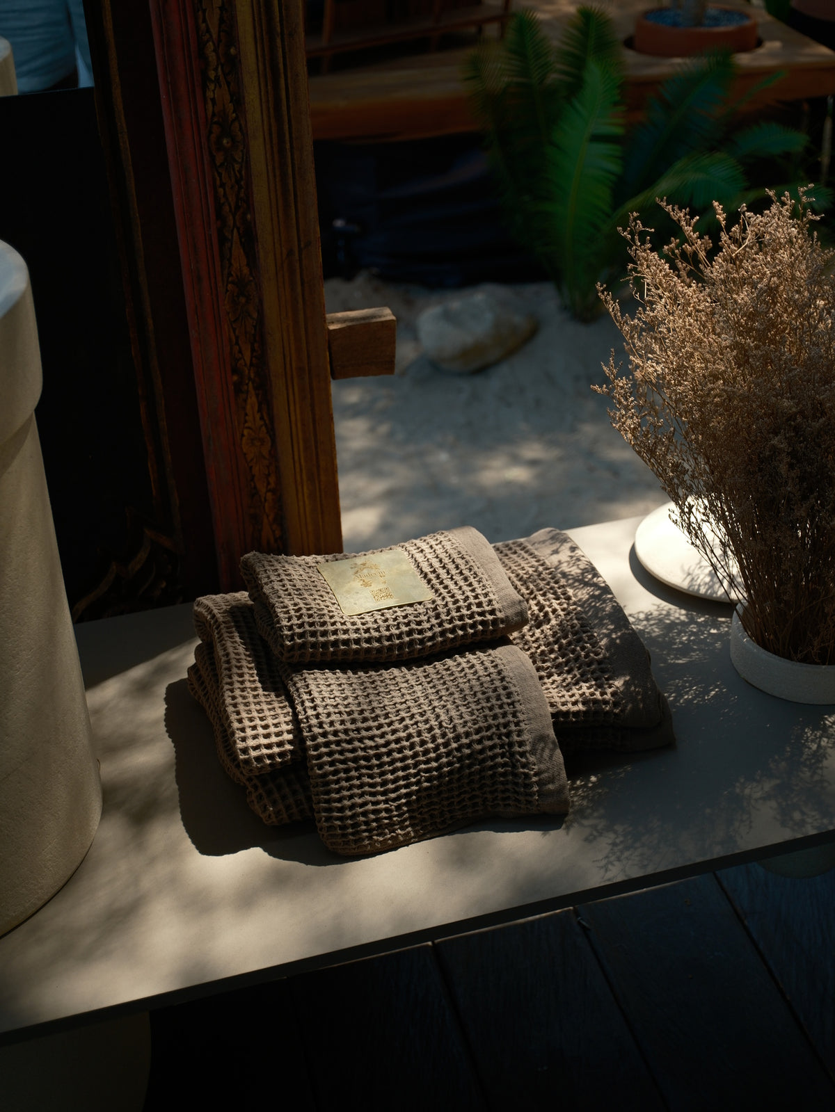 Saka Waffle Towel