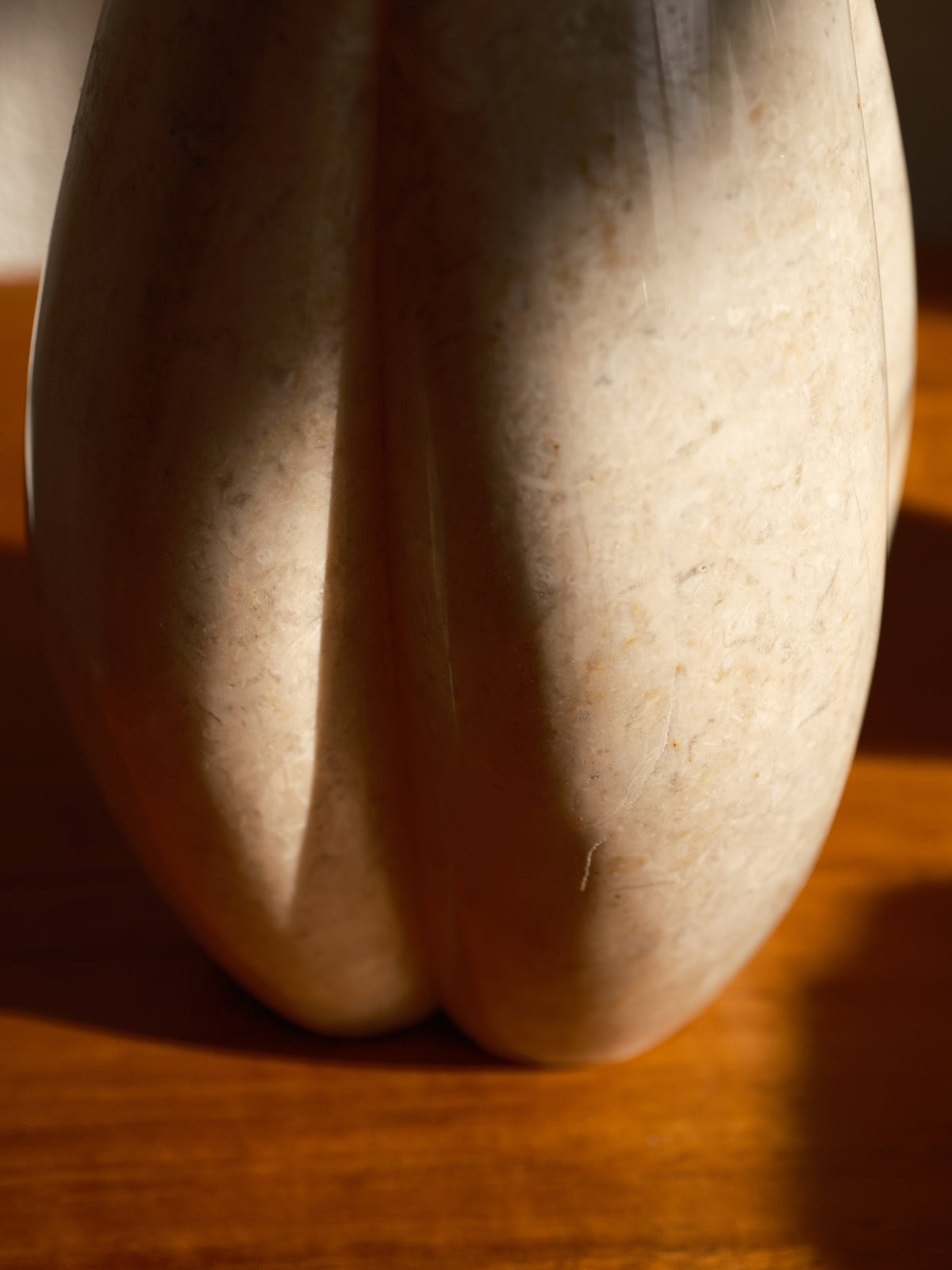 Kelopak Sculptural Marble Vase