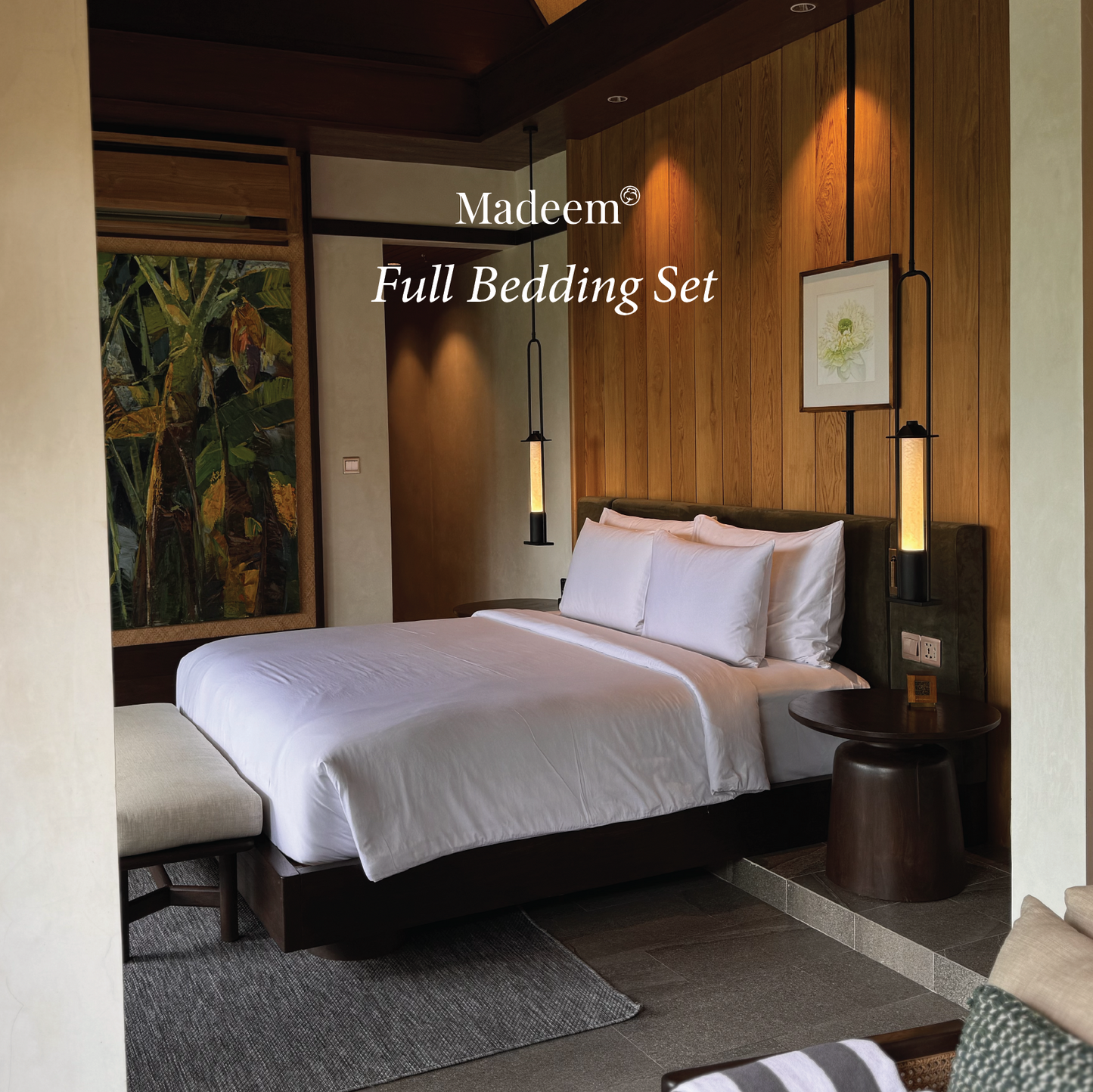 Full Bedding Set - 100% ELS Cotton