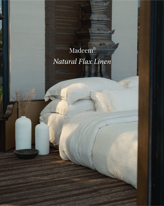 Madeem Super-fine Natural Flax Bed Linen