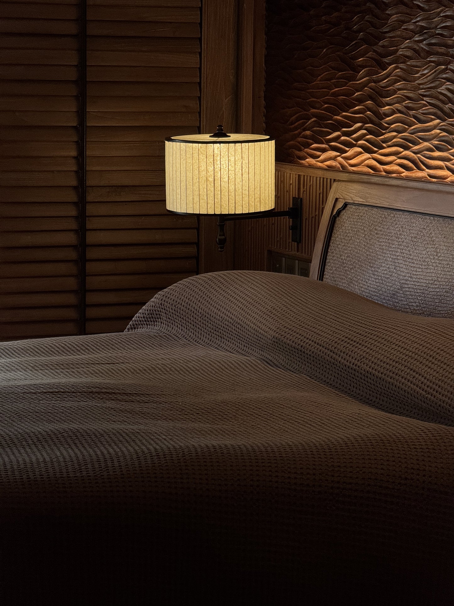 Custom Size Organic Cotton Waffle Blanket / Selimut - 100% Egyptian ELS Cotton