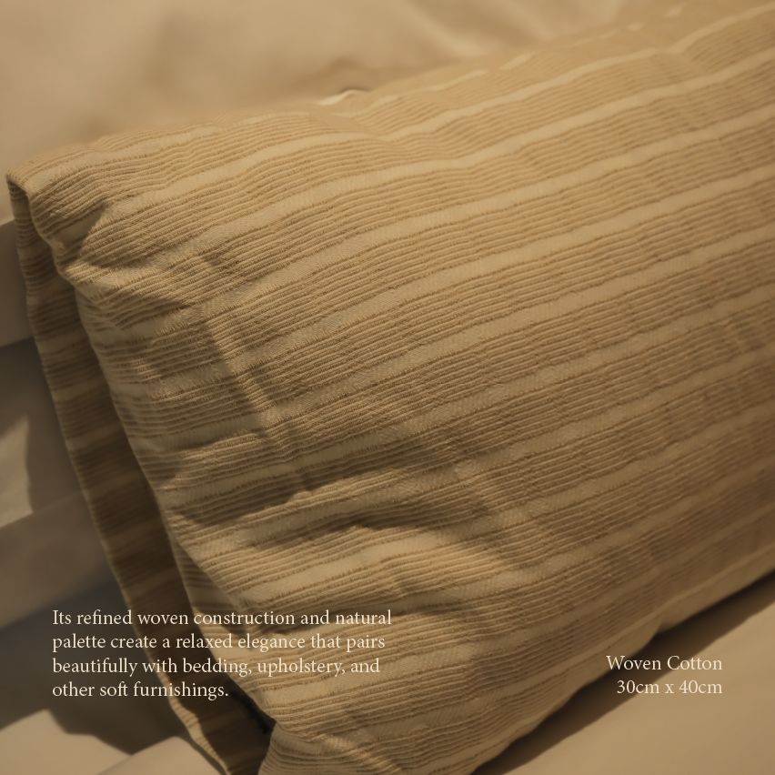 Tenun Baris - Decorative Lumbar Cushion Cover