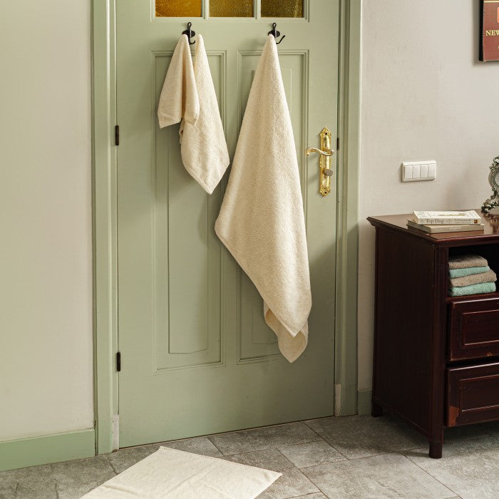 Heavenly Series Natural Cotton Towel - 100% ELS Cotton