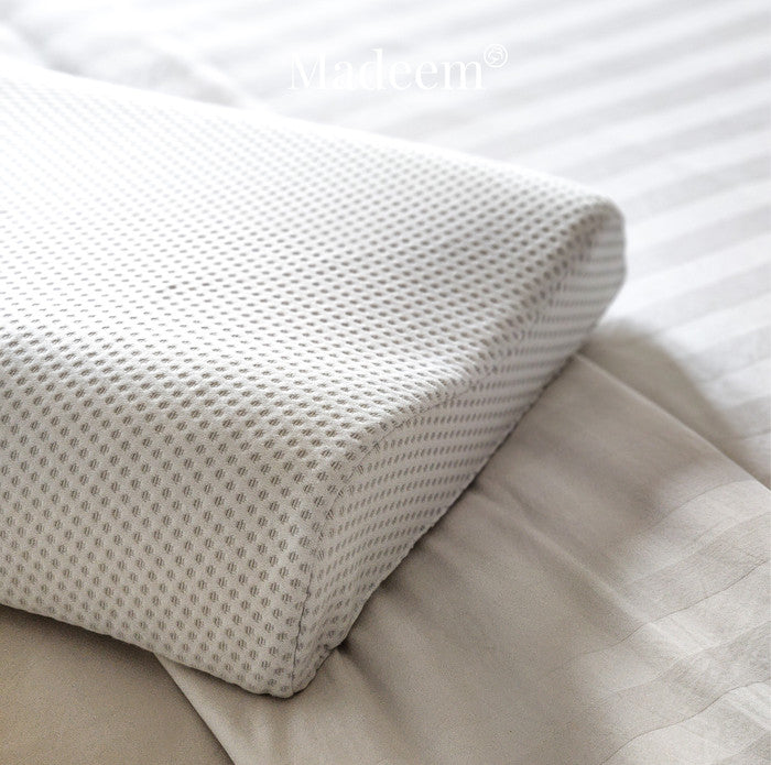 100% Natural Latex Pillow - Ergonomic Snoreless